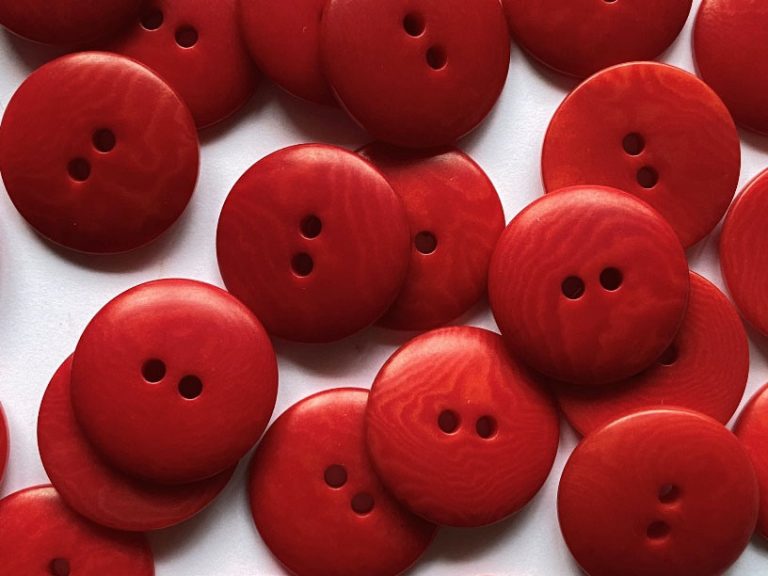 Simple Corozo Button - 20mm