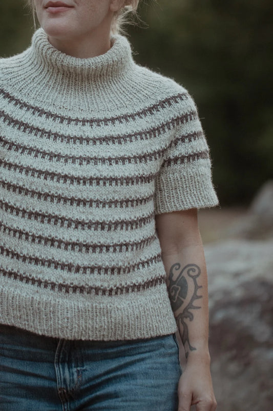 The Island and the Forest: A Knitted Correspondence - Laine
