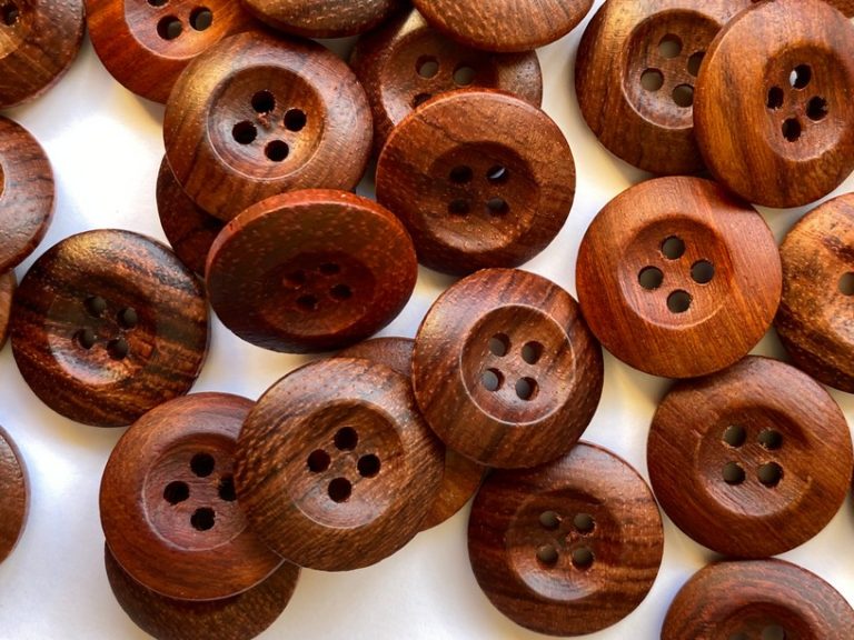Wood Buttons - 19mm