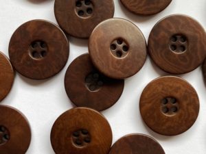 Natural Corozo Button - 23mm