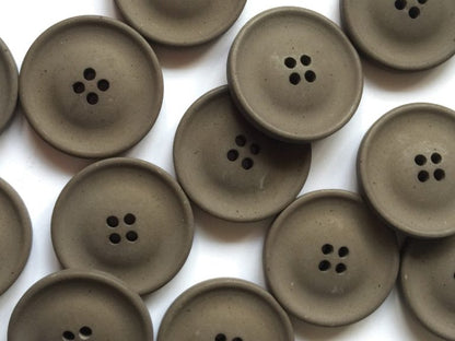 Recycled Poly Buttons- 25mm