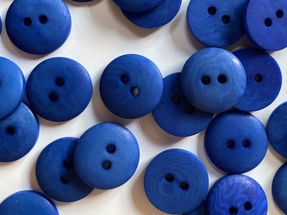 Matte Corozo Button - 15mm