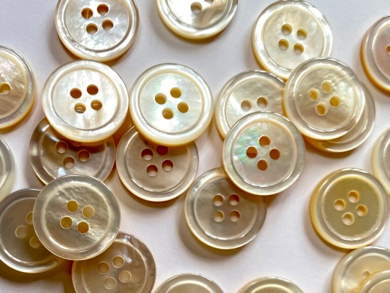 Mother of Pearl Shell Button