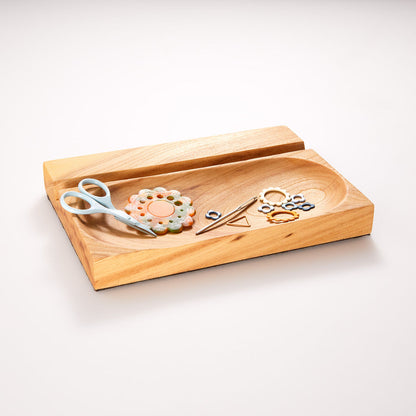 Dandelion Wood Tablet/Phone Stand - Magnetized