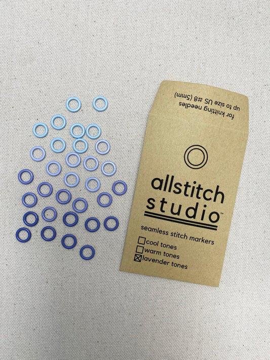 Seamless Stitch Markers - Small (US 0-8) Allstitch Studio