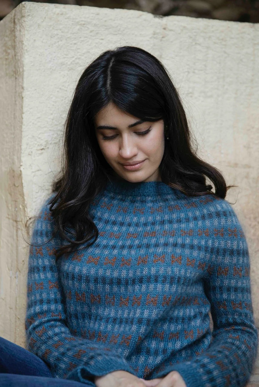 Memory Lane: Embellished Knits to Cherish by Claudia Quintanilla - Laine