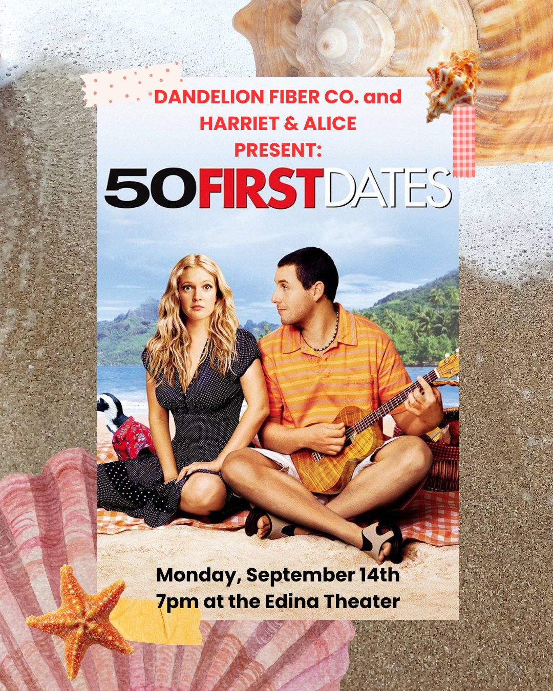 September Crafting at the Movies - A Dandelion Fiber Co. + Harriet & Alice event