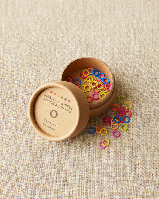 Small Colorful Ring Stitch Markers - Cocoknits