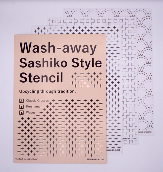 Sashiko - Wash-away Stencils