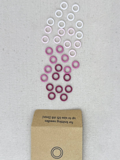 Seamless Stitch Markers - Small (US 0-8) Allstitch Studio