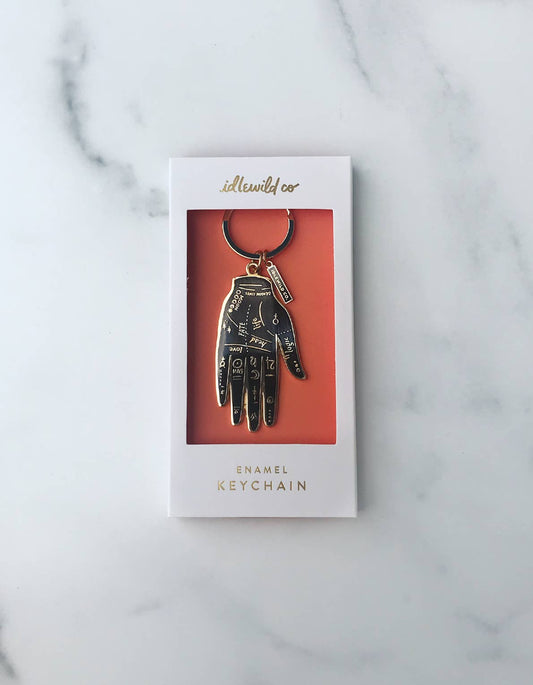Enamel Keychain | Palmistry