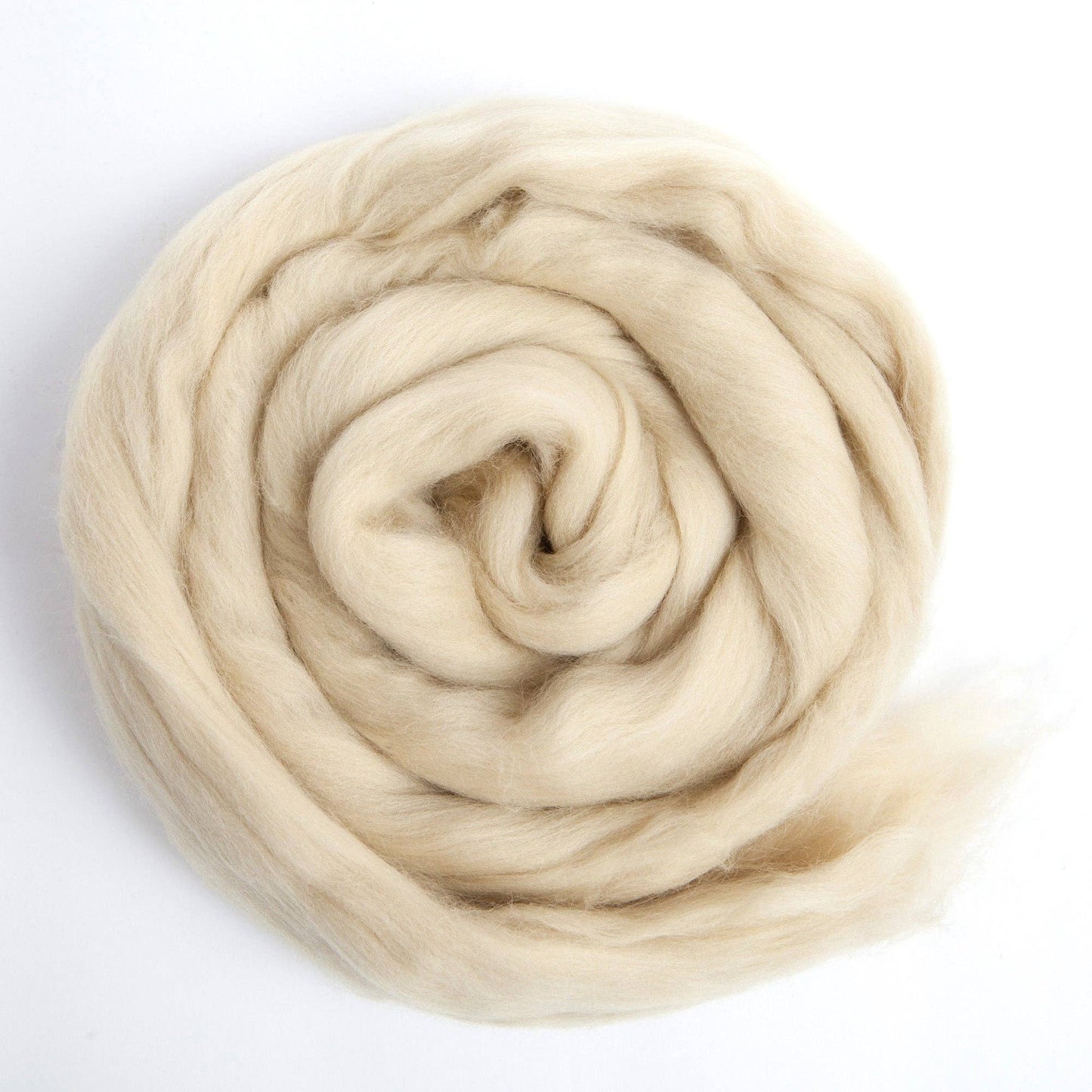 Parchment Merino Roving - 1 ounce