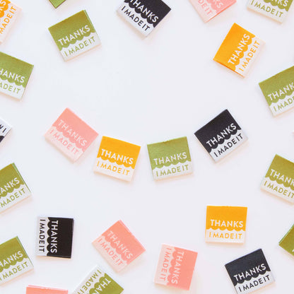 Thanks I Made It Multipack Woven Sewing Labels