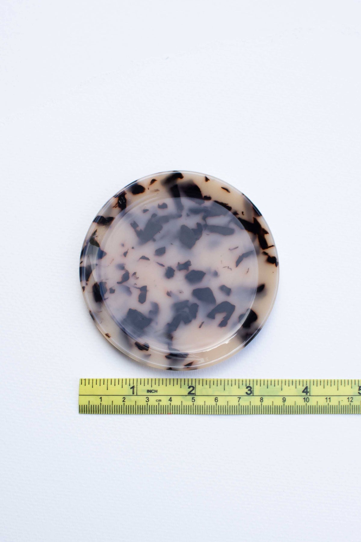Cellulose Acetate Round Trinket Tray
