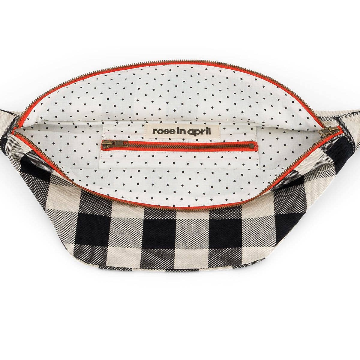 WOMEN BUM BAG BIG VICHY GREIGE