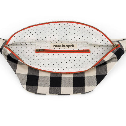 WOMEN BUM BAG BIG VICHY GREIGE