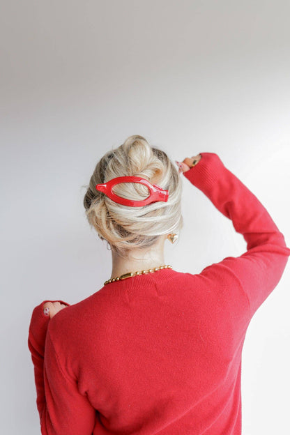 KAXI Lay Down 2.0 Claw Clip — Flat Comfort Hair Clip