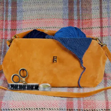 Suede Project Bag - Aunt Shelle