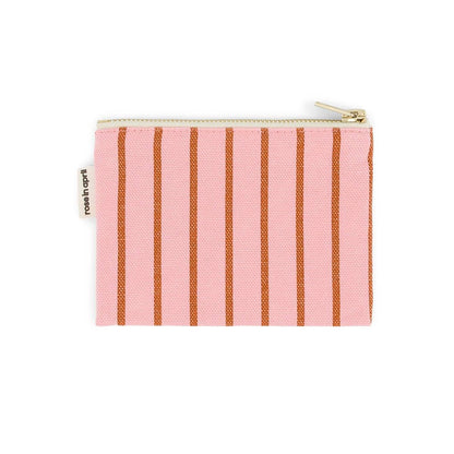 Zippered Pouch - Small - Rose in April