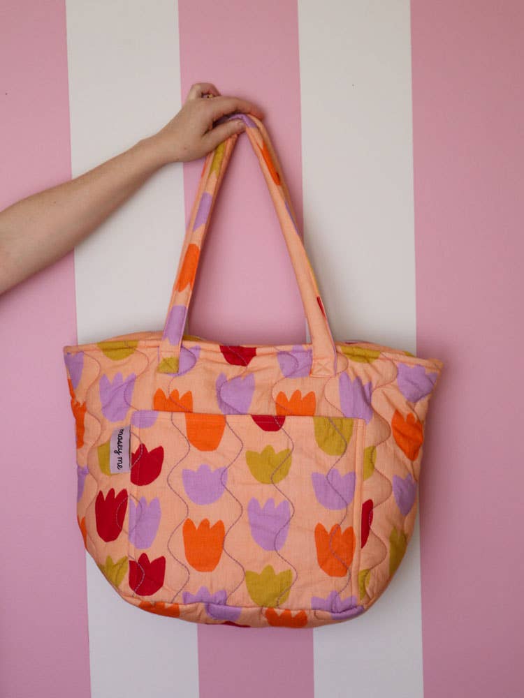 Tulip Fields Quilted Bag