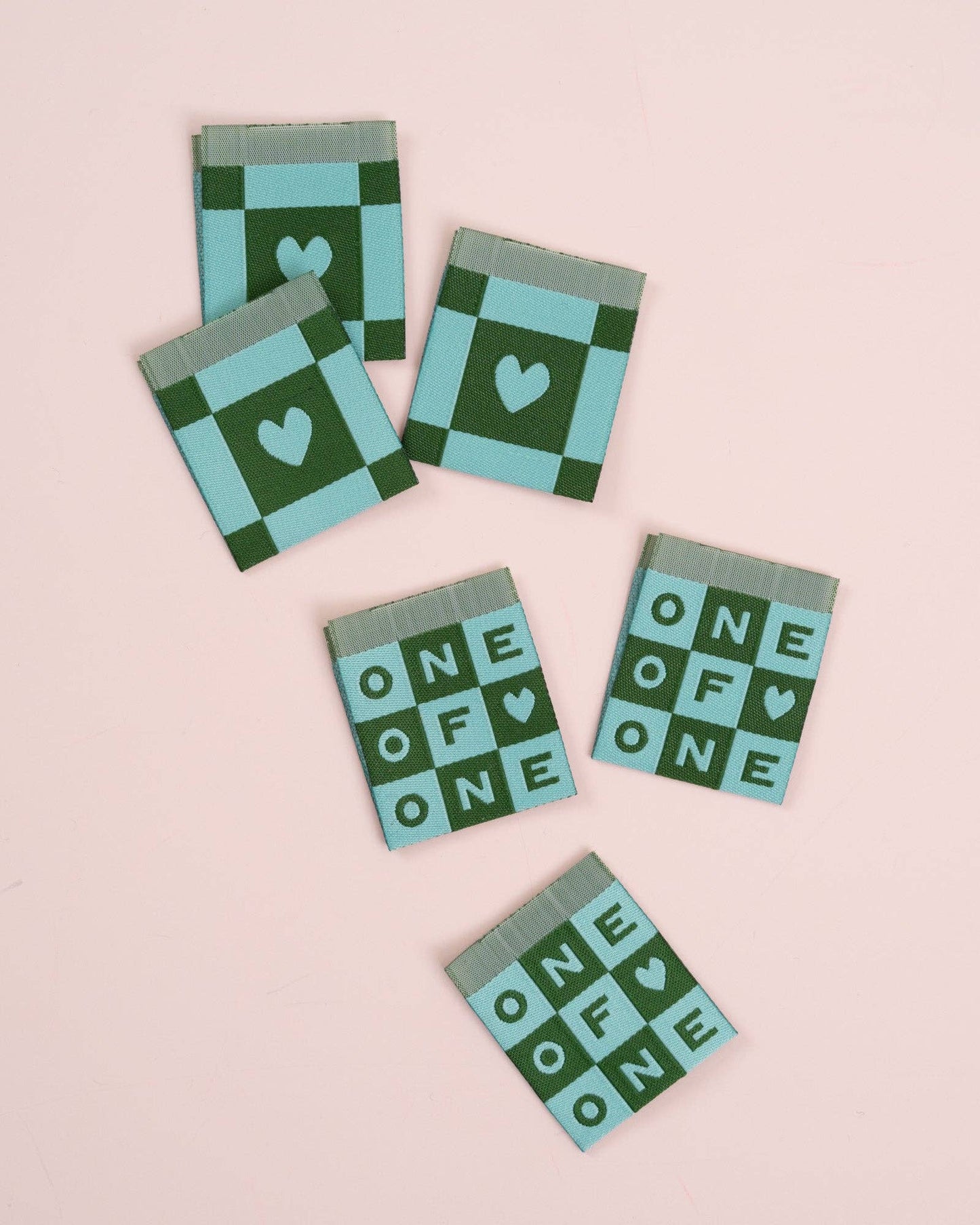 One of One Square Garment Labels