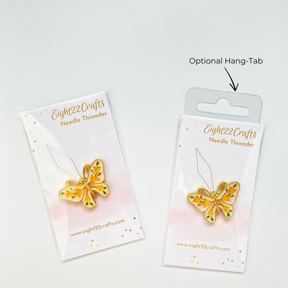 Butterfly Needle Threader for Hand Sewing and Embroidery
