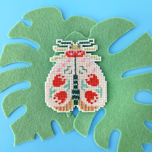 Blooming Bugs Cross Stitch Kit