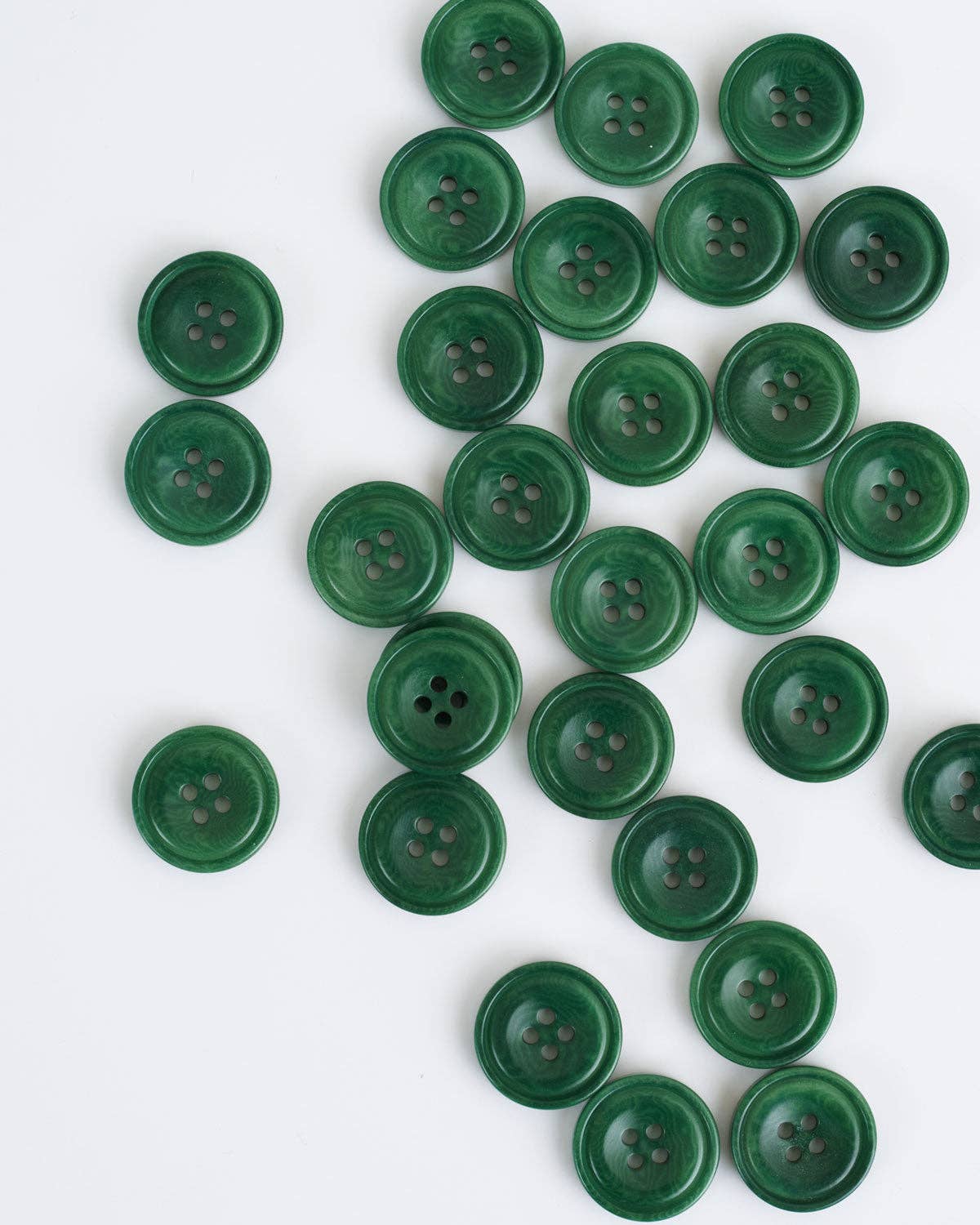 3/4" Corozo Nut Buttons - Set of 6
