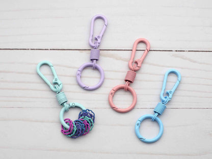 Fox & Pine Notion Ring | Stitch Marker Keychain
