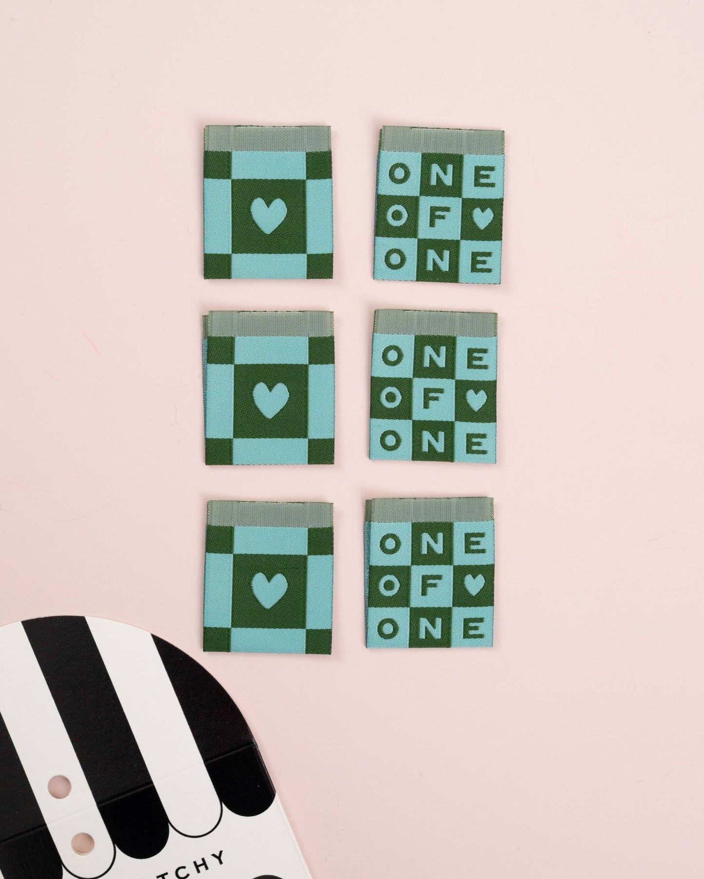 One of One Square Garment Labels