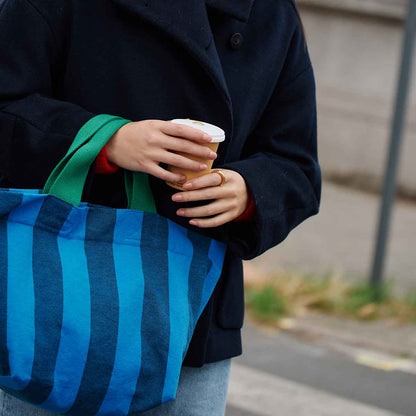 BAG TINA BIG STRIPES NIGHT / BLUE