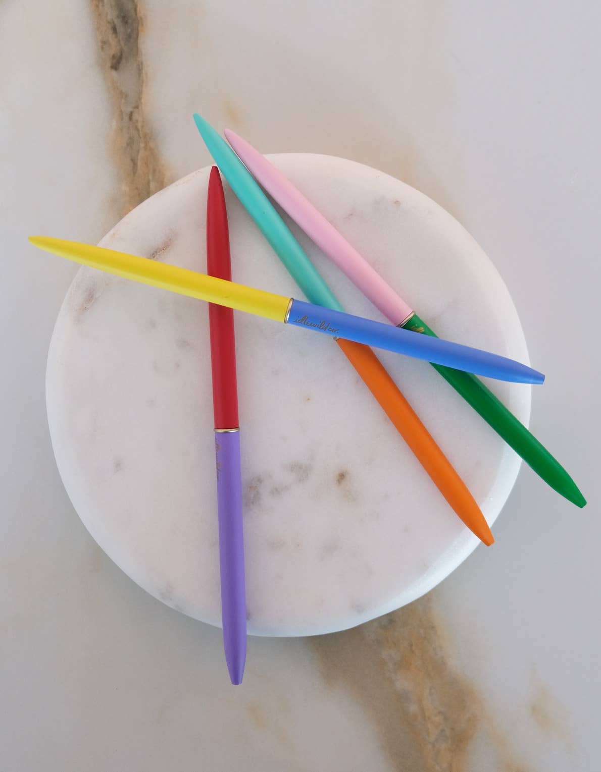 Slim Pen, Set of Four | Duo-Tone Classic Rainbow