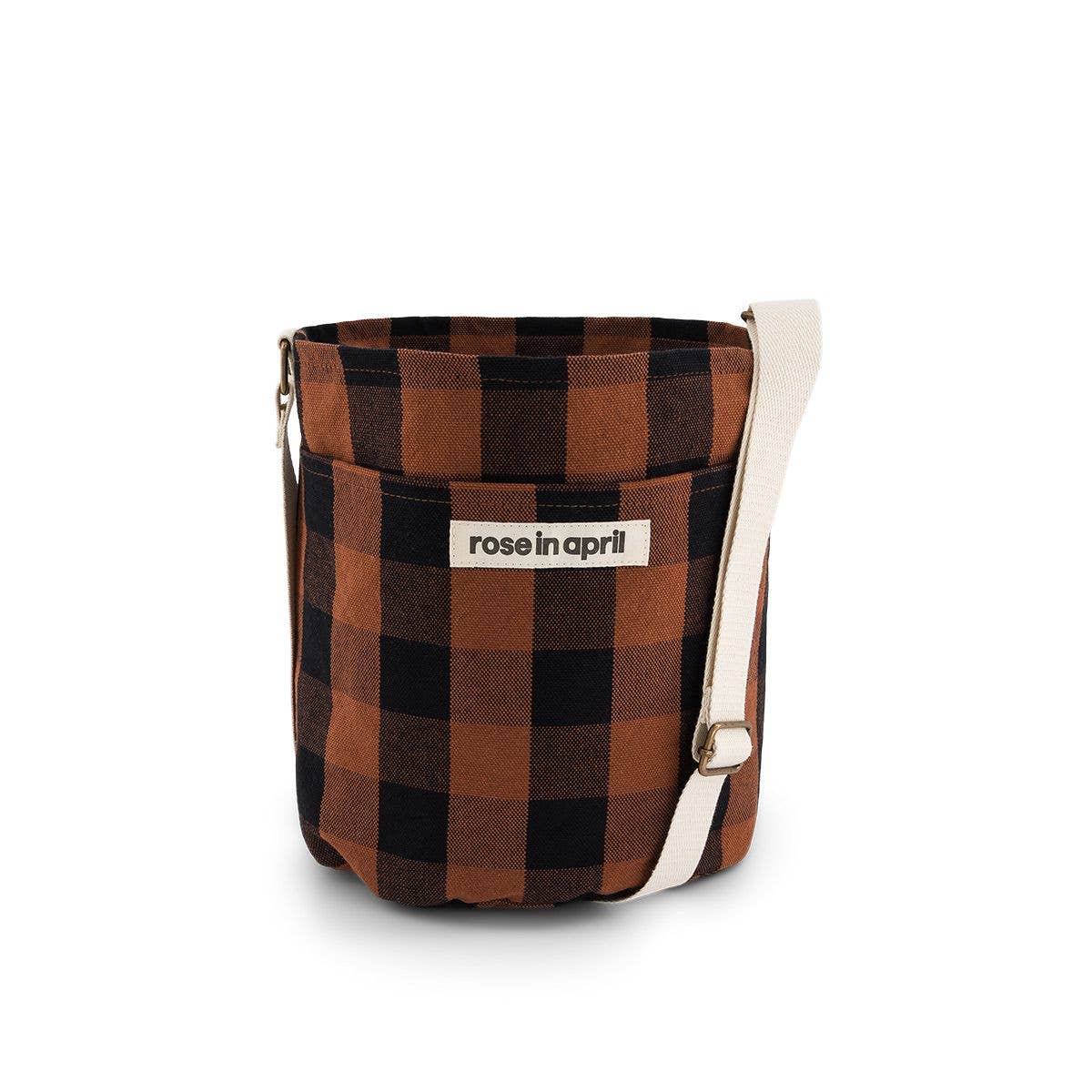 BUCKY BUCKET BAG BAG BIG VICHY GINGER