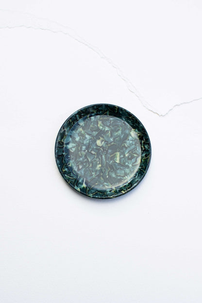 Cellulose Acetate Round Trinket Tray