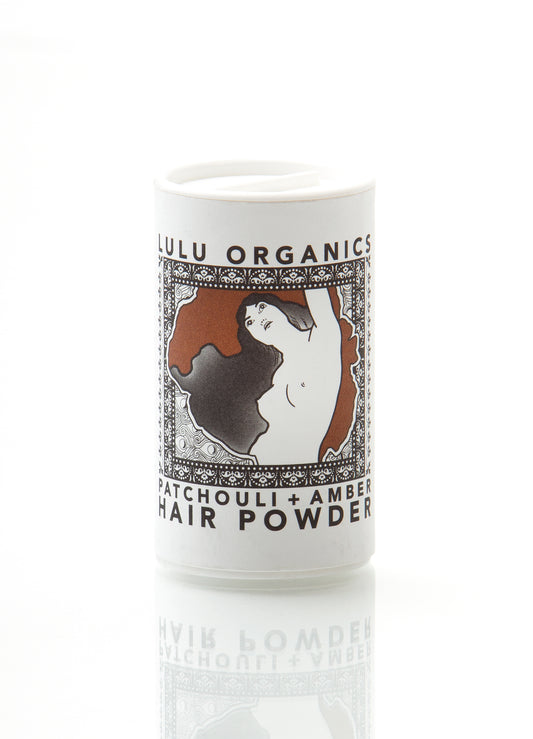 1oz Hair Powder - Patchouli Amber - Lulu Organics