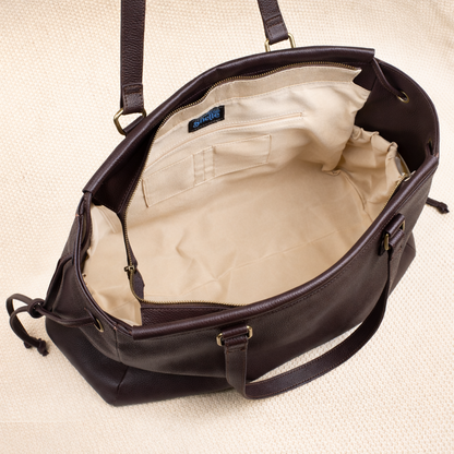 Leather Project Tote - Aunt Shelle