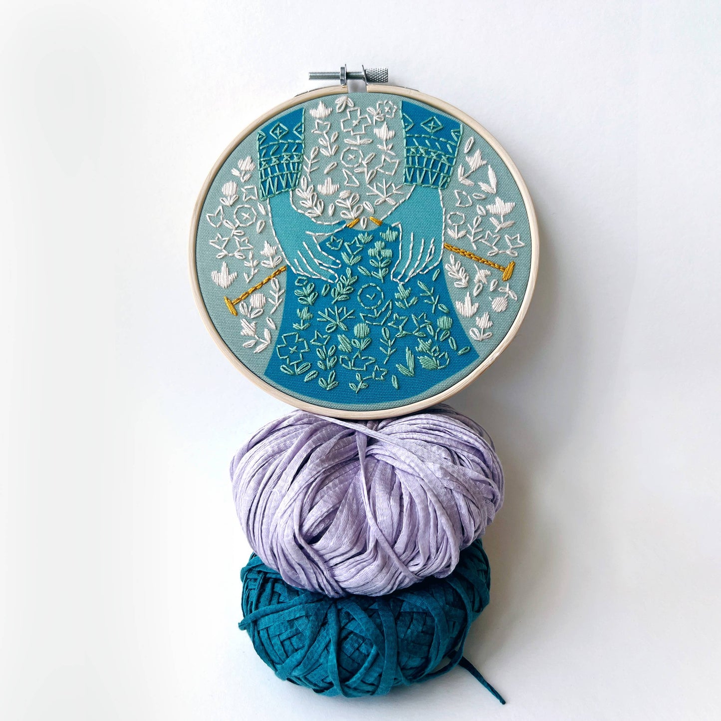 Knit Embroidery Kit