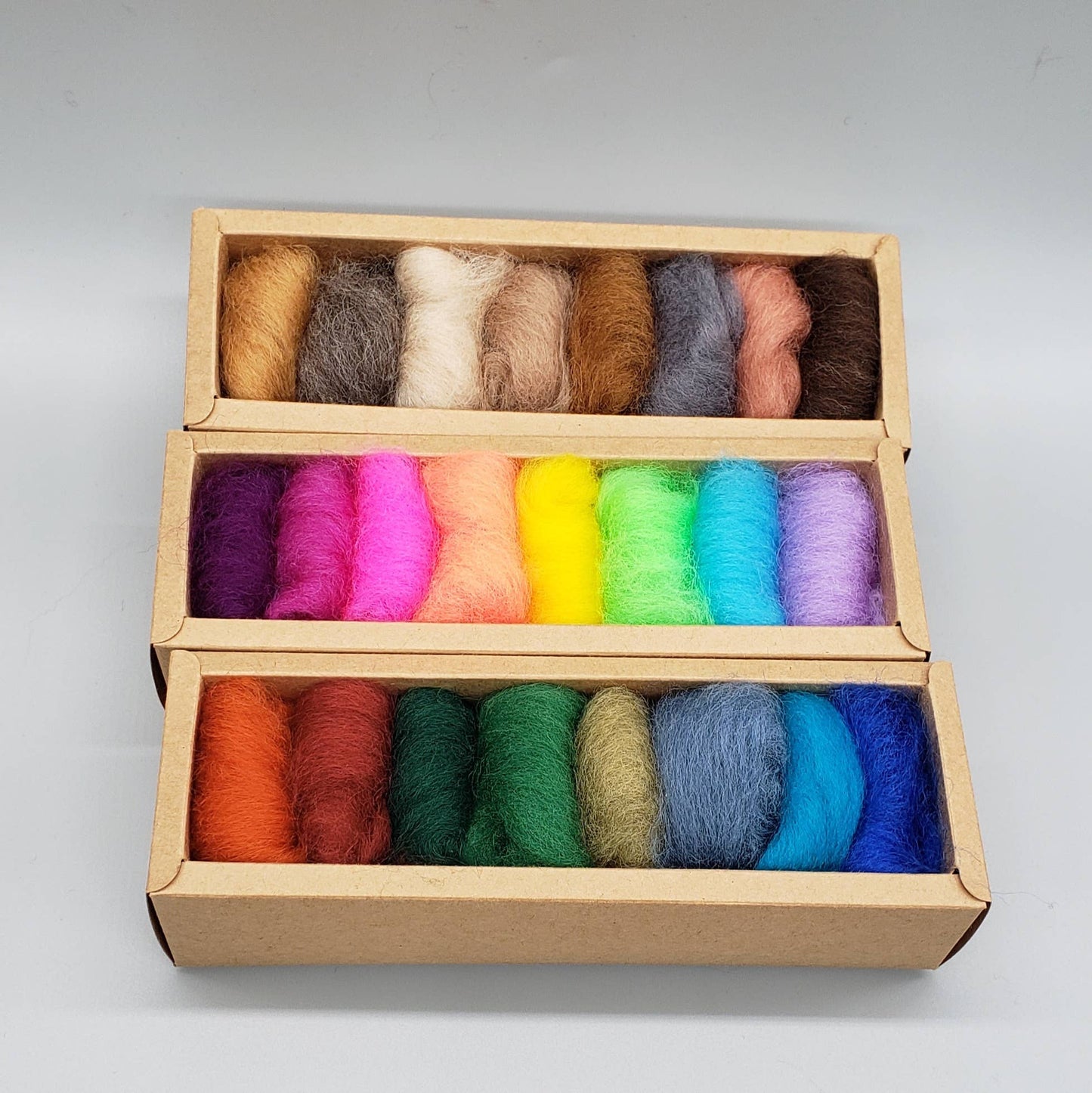 Wool Color Box - 8 Colors - Wooliza