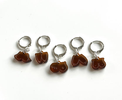 A BEVY OF BOOBS Stitch Marker Set