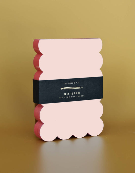 Scalloped Shaped Notepad
