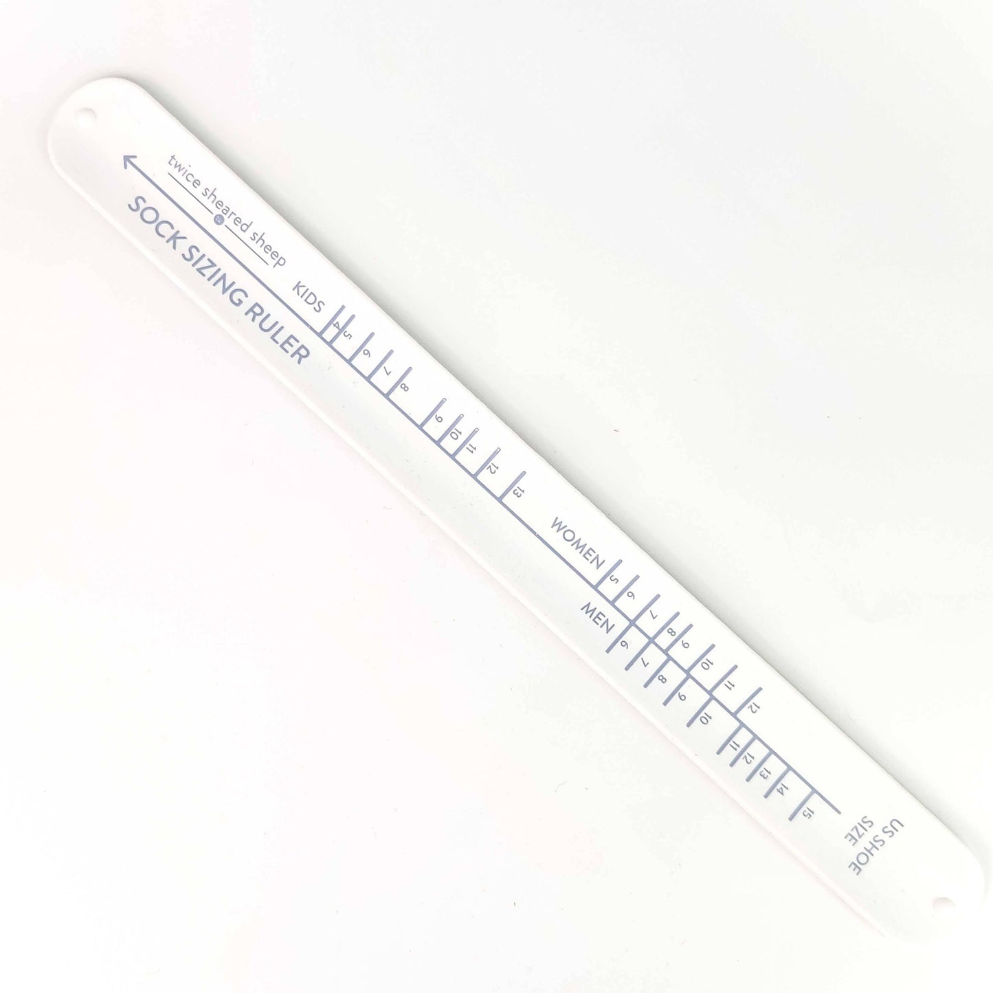 Sock Ruler - Sock Sizing Bracelet Ruler