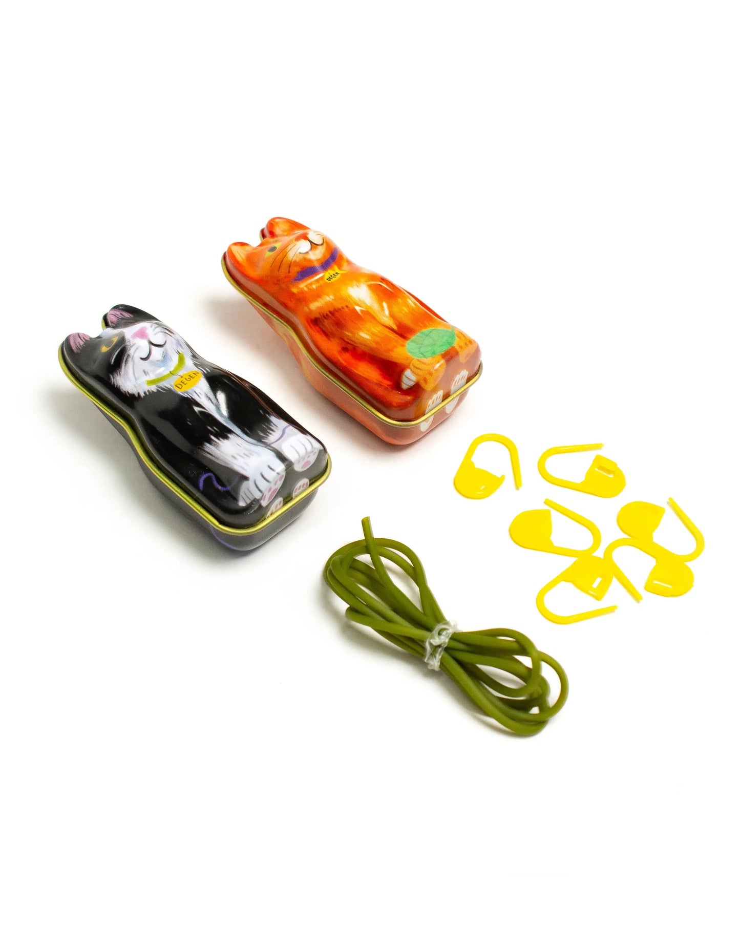 Degen Black Cat Tin - Barber Cord