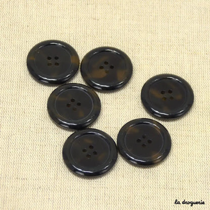 Tortoise shell buttons - multiple sizes