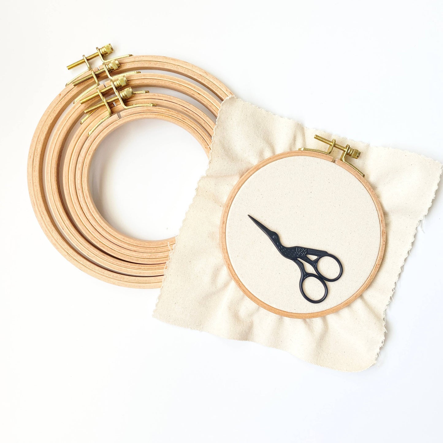Beechwood Embroidery Hoops,  Cross Stitch Hoop Frames