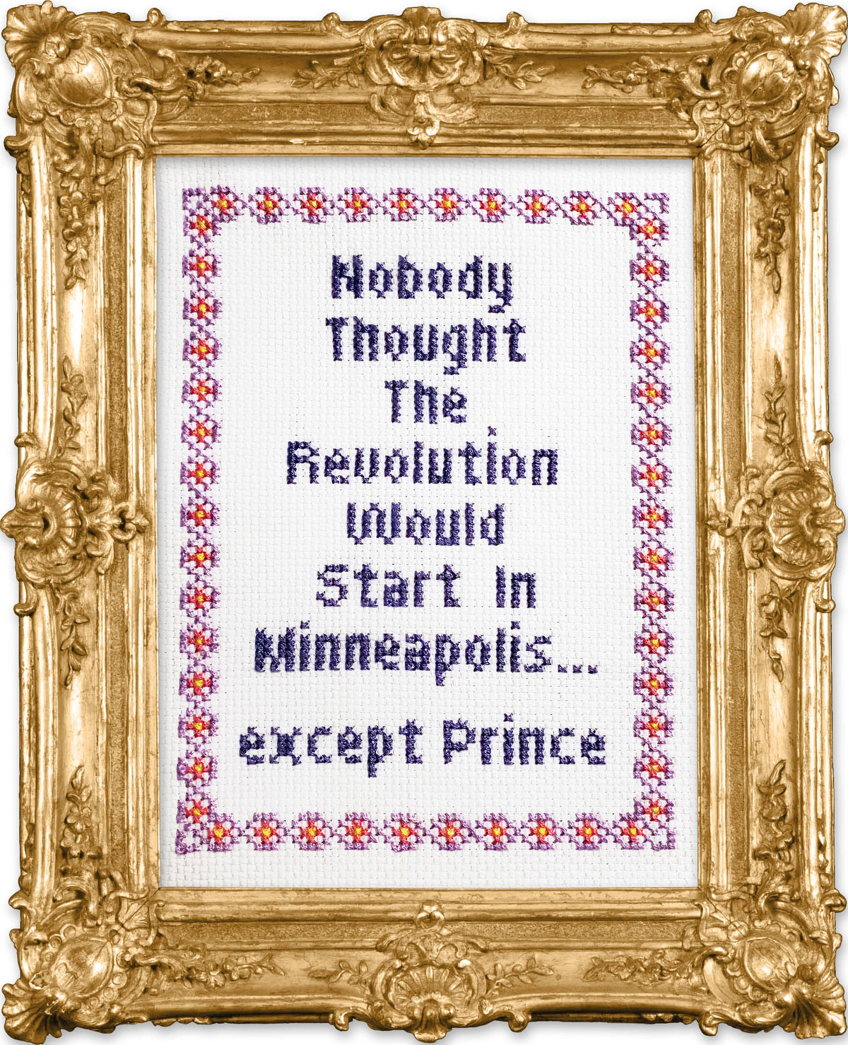 Nobody Thought the Revolution Deluxe Cross Stitch Kit