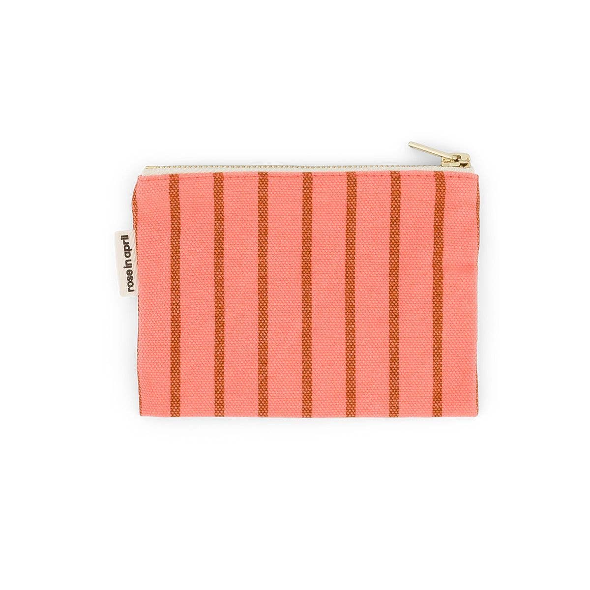 Zippered Pouch - Small - Rose in April