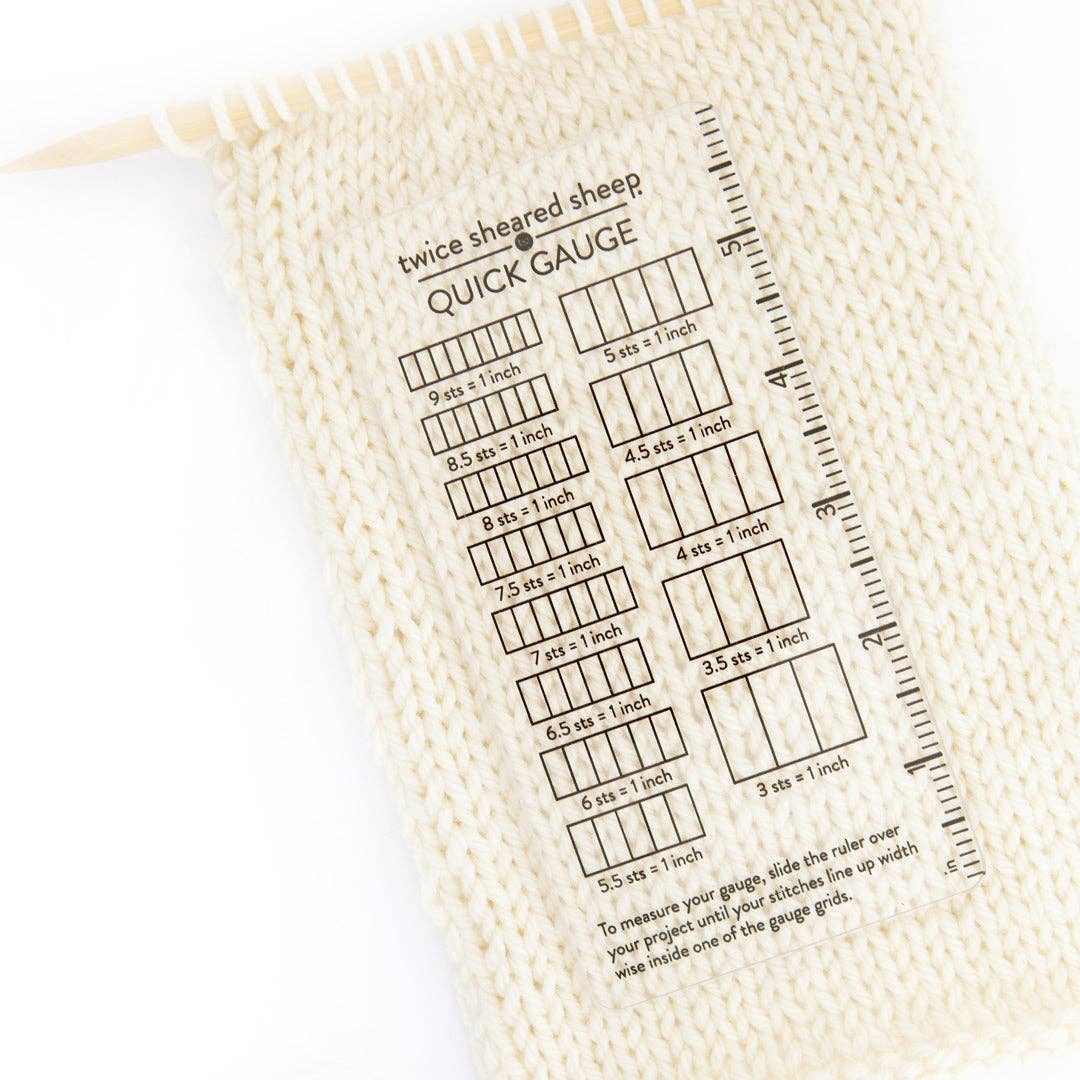 Quick Gauge Ruler - Twice Sheared Sheep