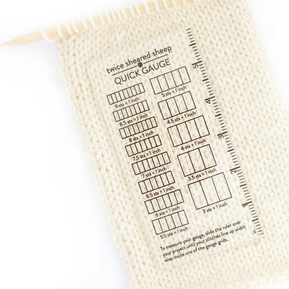 Quick Gauge Ruler - Twice Sheared Sheep