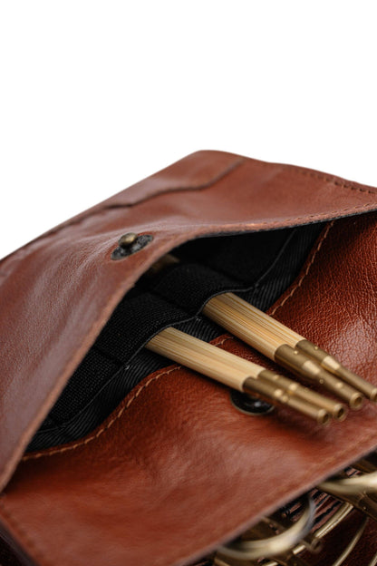 Betina Leather Needle Case