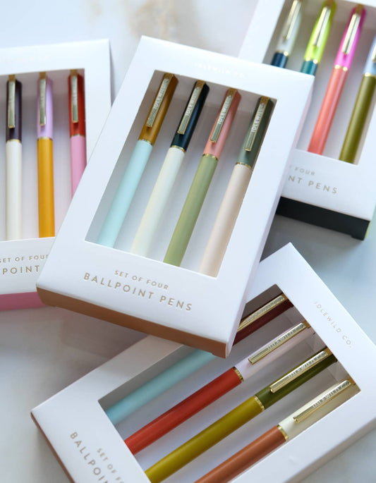 City Pallet Pens, Set of Four